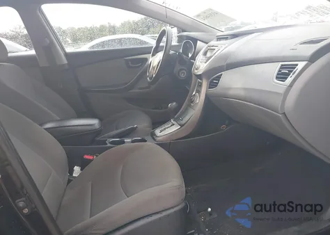 2012 Hyundai Elantra Gls (Ulsan Plant) из США, поврежденный, VIN KMHDH4AE0CU240797